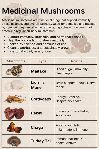 Medicinal Mushroom Guide