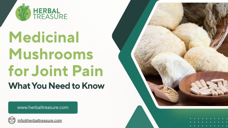 Medicinal Mushrooms for Joint Pain What You Need to Know
