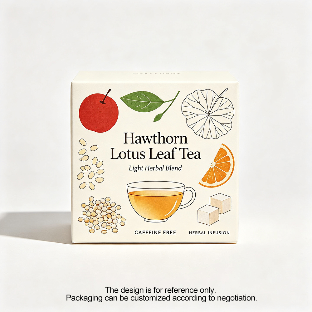 hawthorn lotus leaf tea1