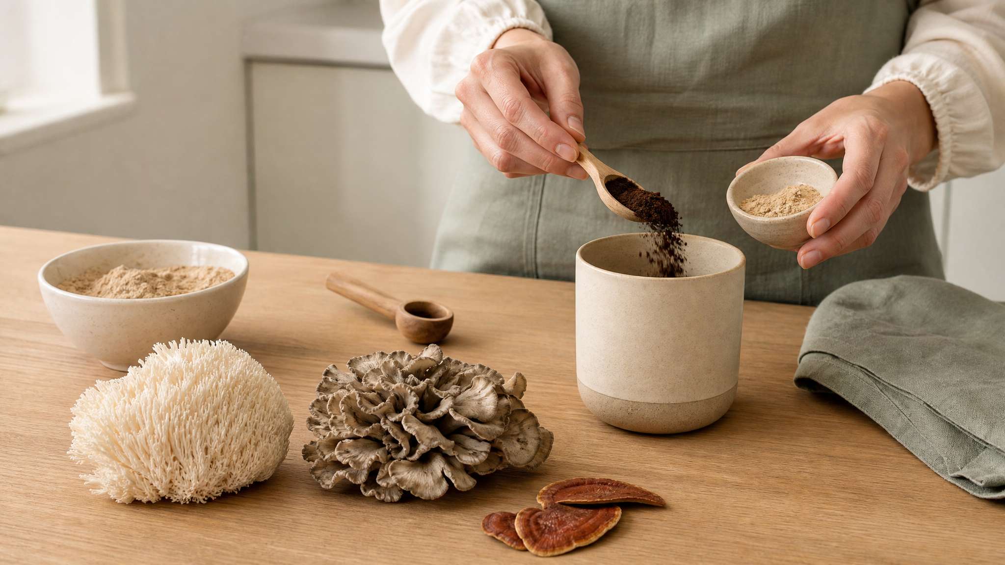 Kosher Mushroom Coffee 03 preparation process