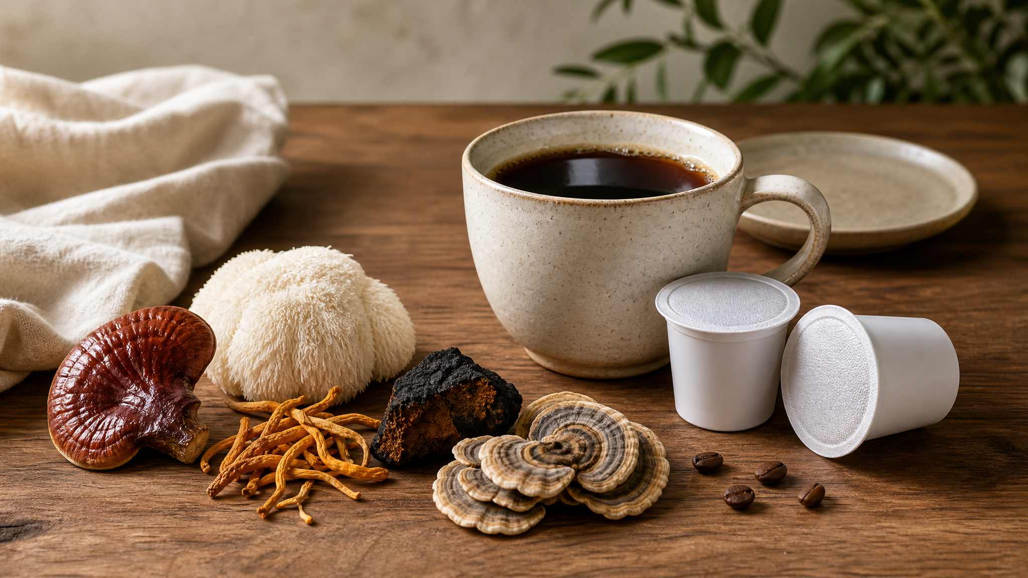 Mushroom Coffee K Pods Featured Image