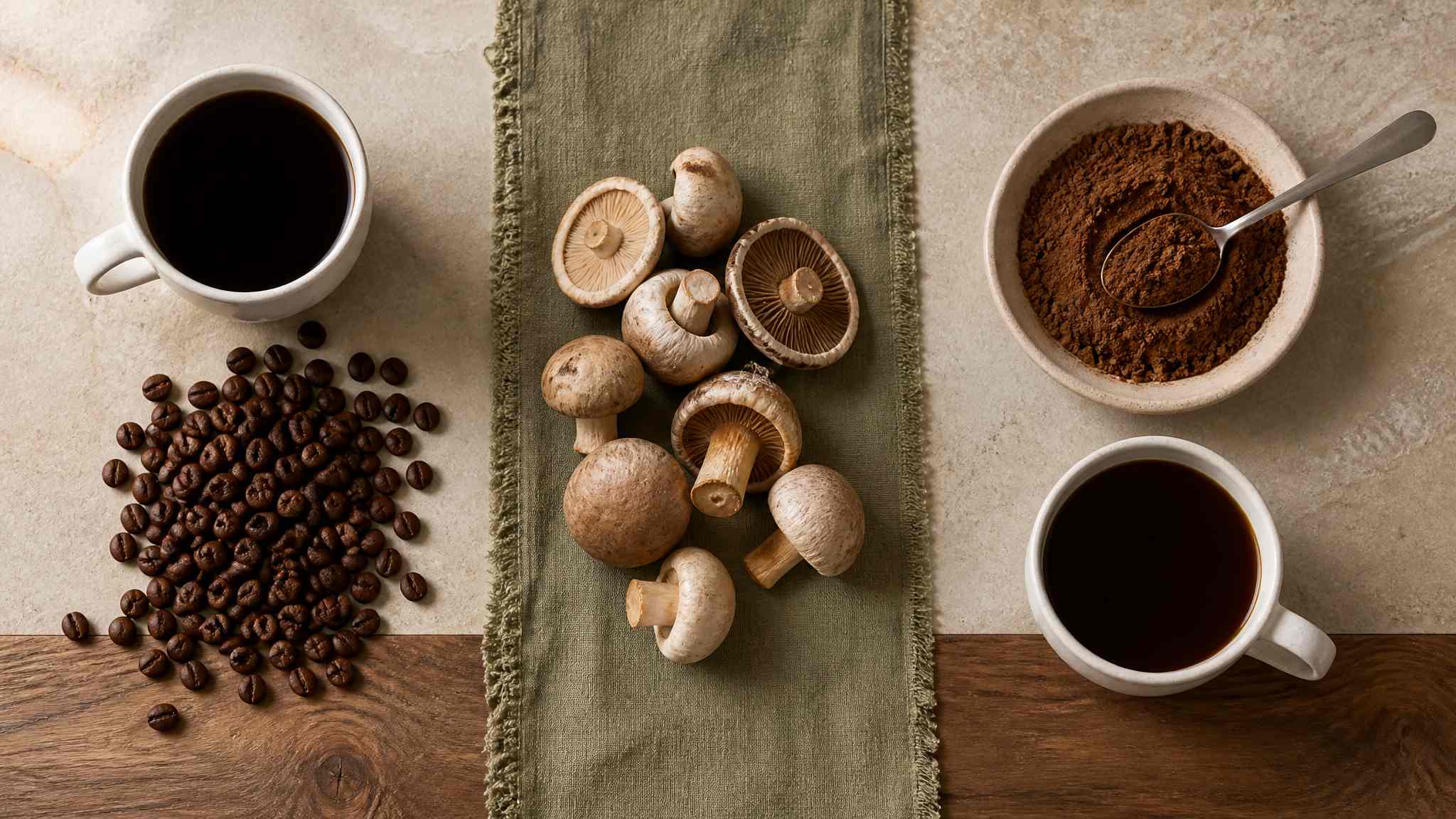 Mushroom Coffee Made in USA Coffee Comparison