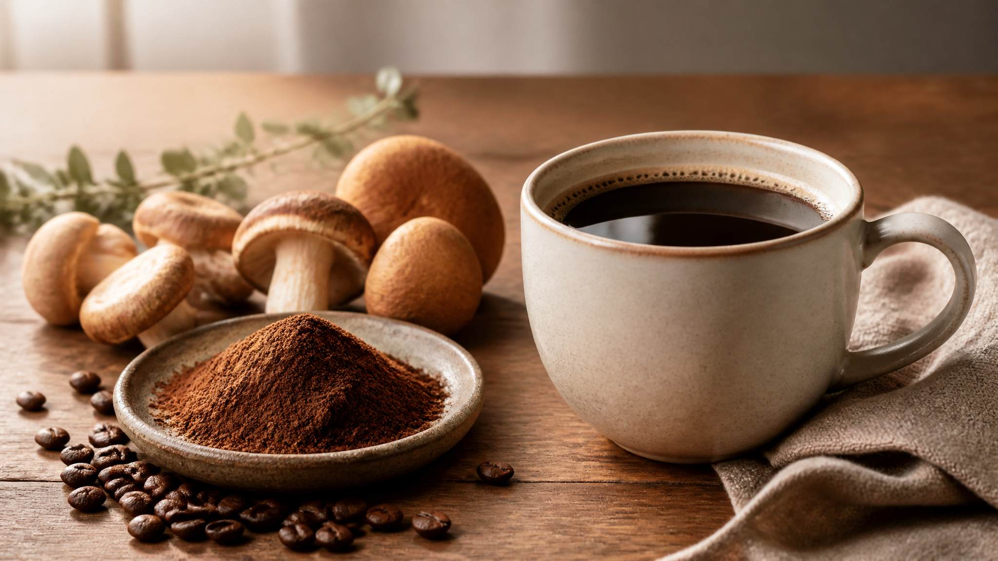 Mushroom Coffee Made in USA Featured Image