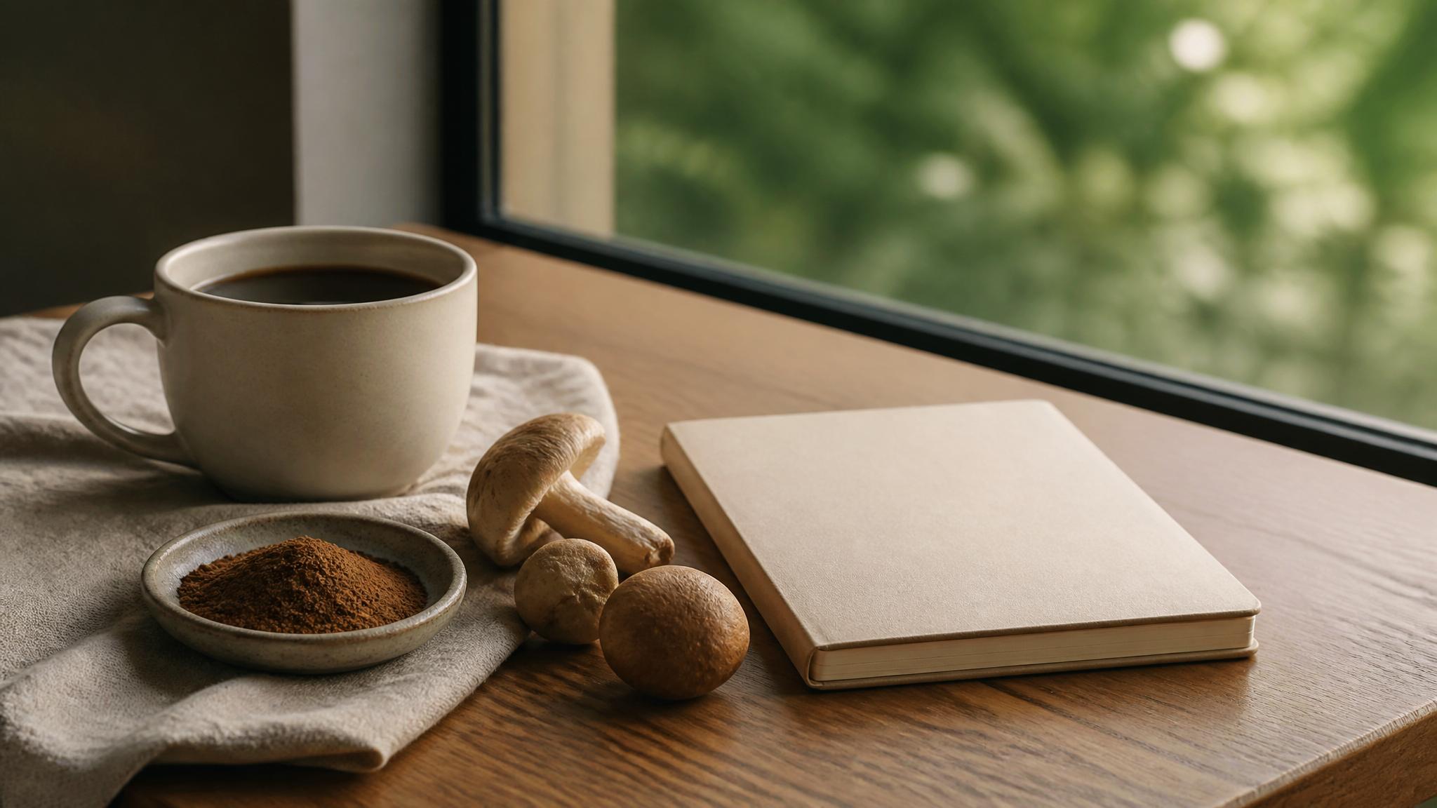 Mushroom Coffee Made in USA Healthy Lifestyle