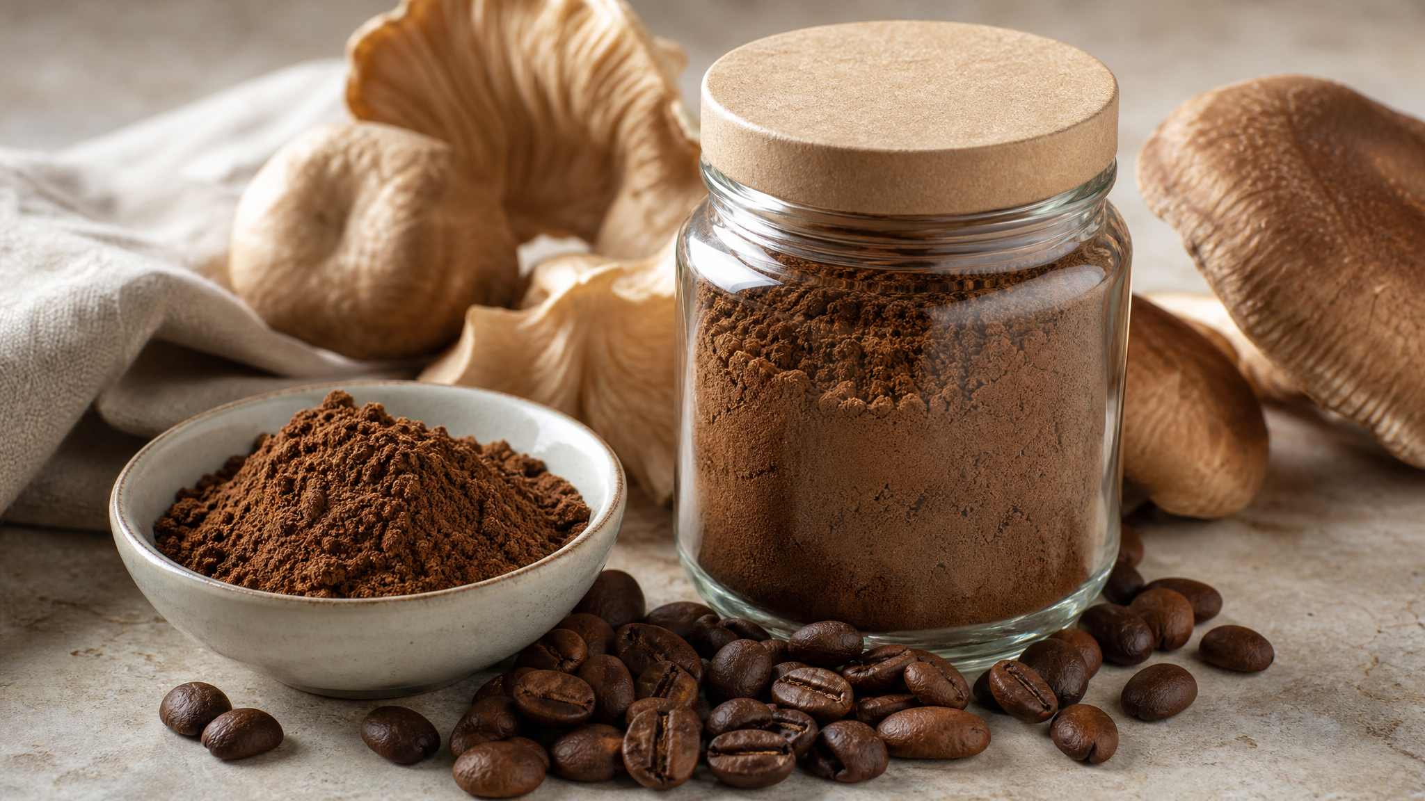 Mushroom Coffee Made in USA Product Ingredients