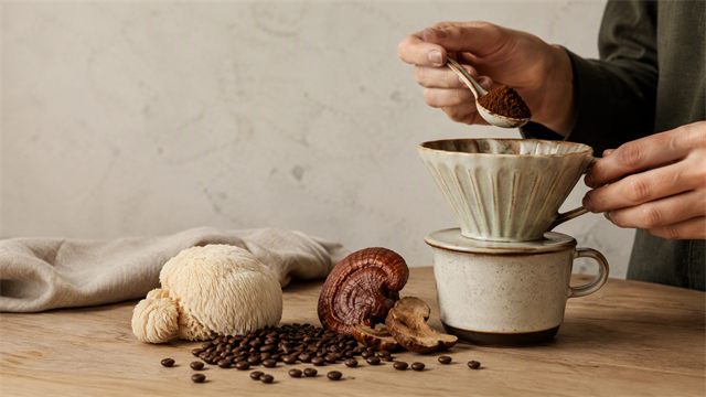 Organic Mushroom Coffee Powder 8