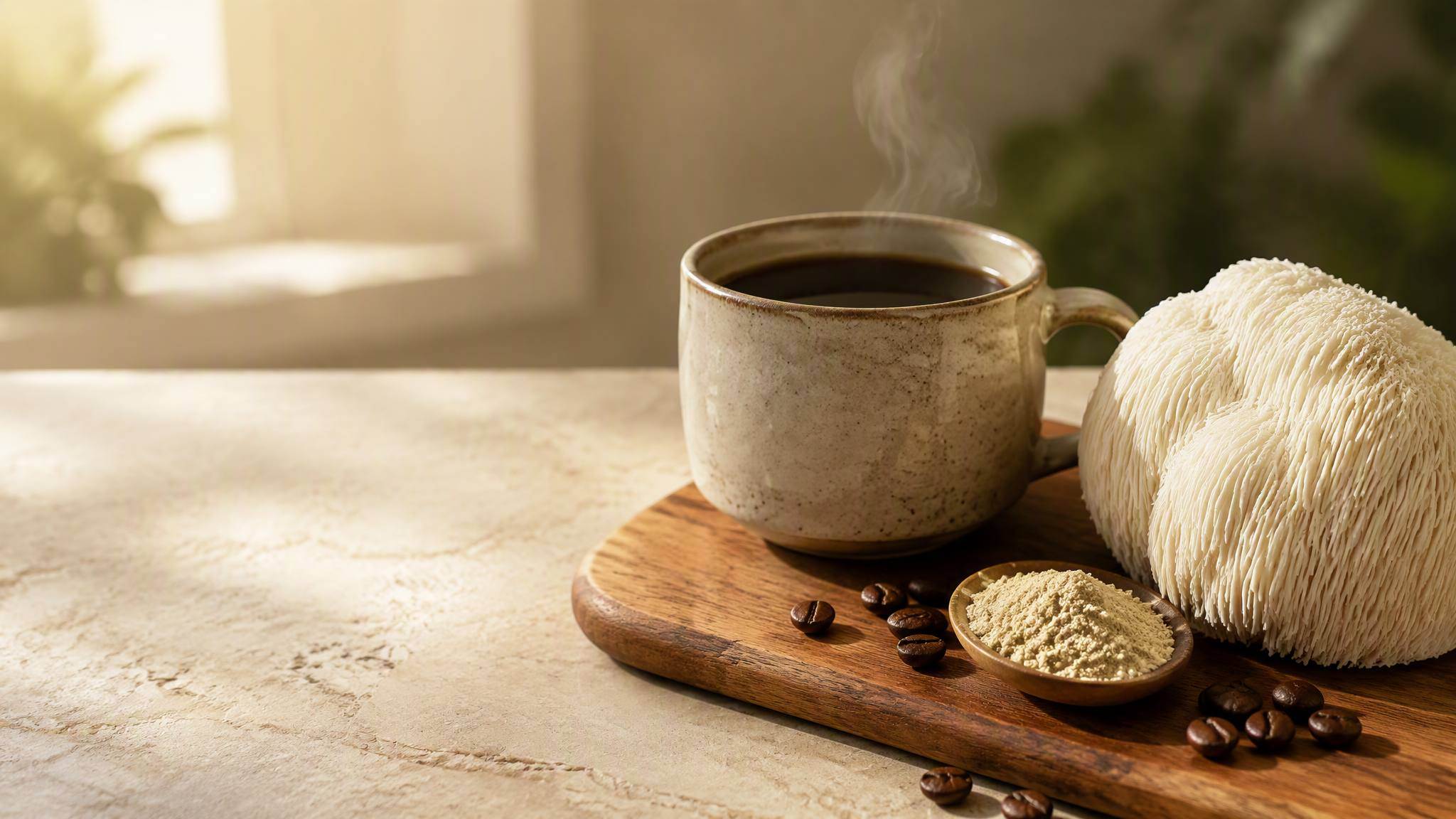 lions mane mushroom coffee 01 featured