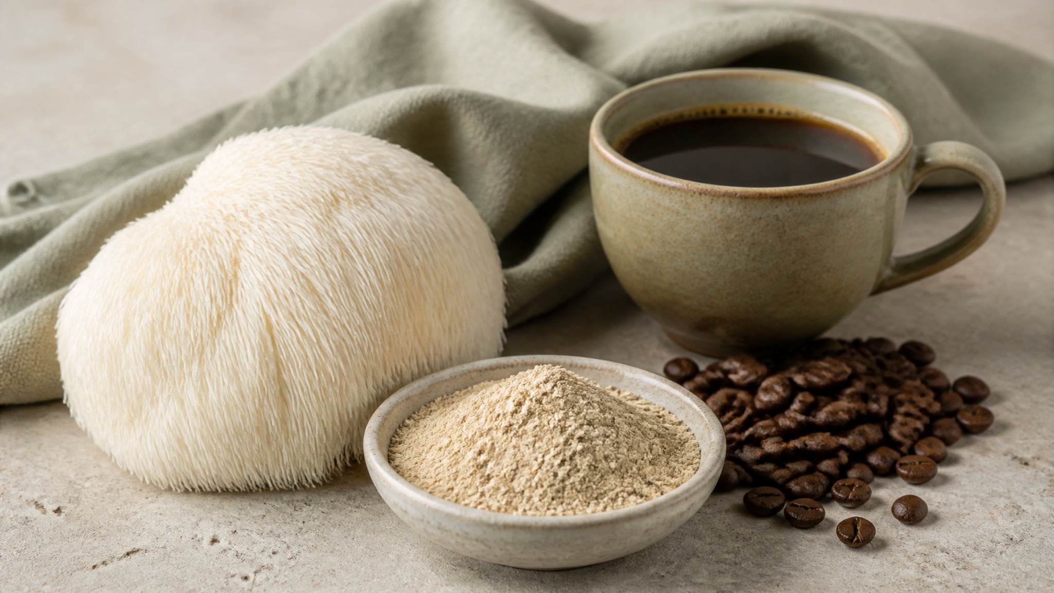lions mane mushroom coffee 02 ingredients