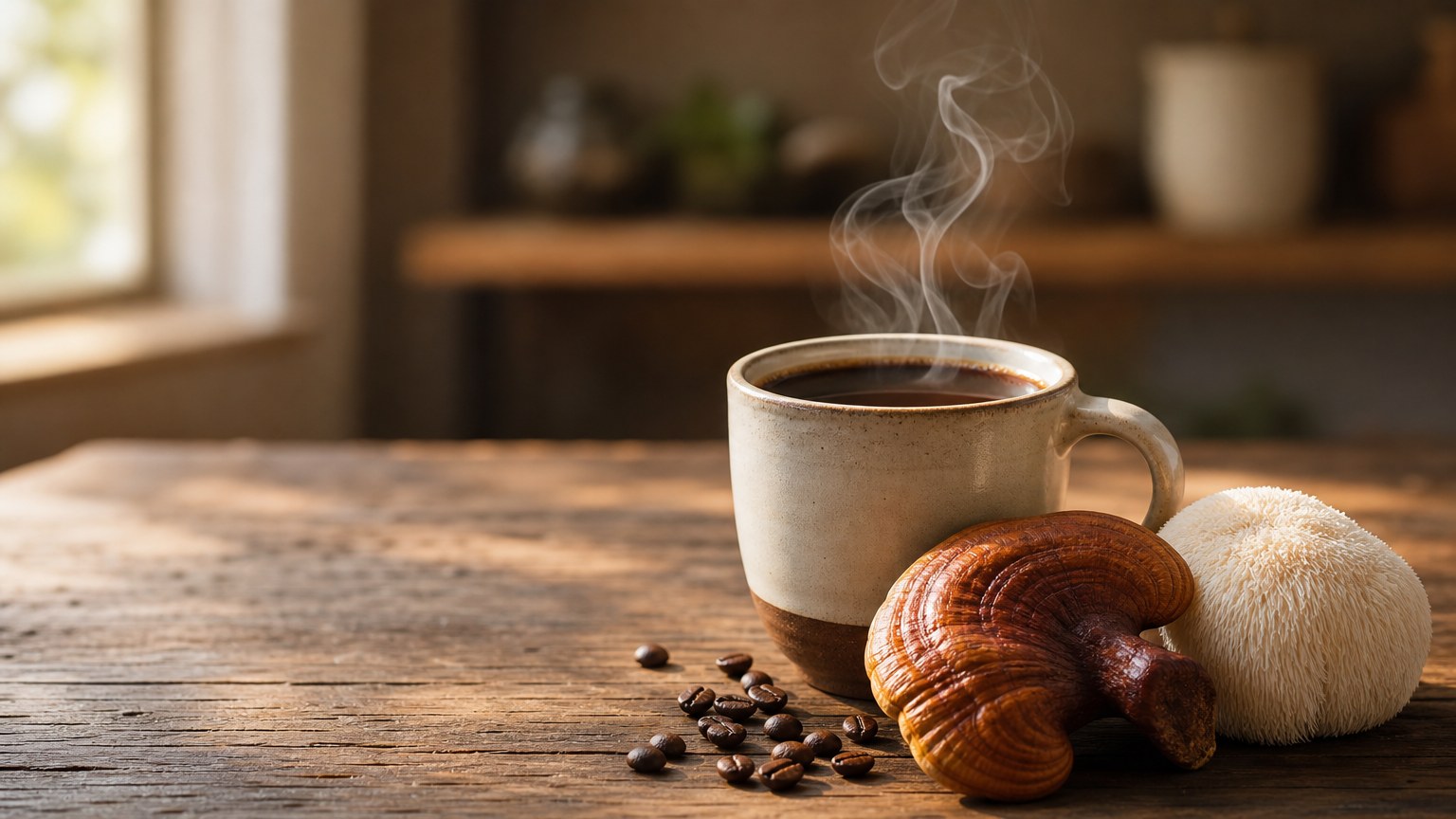 How to Make Mushroom Coffee at Home Featured Image