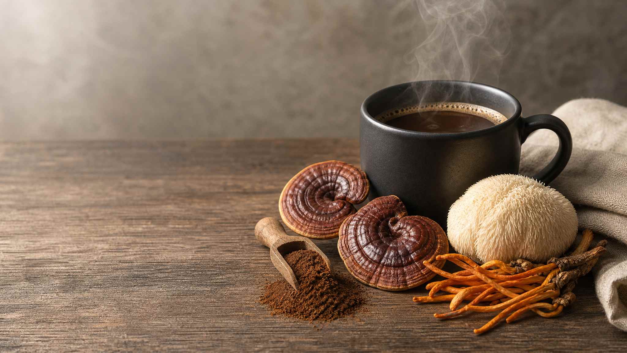 Organic Mushroom Coffee Blend 01