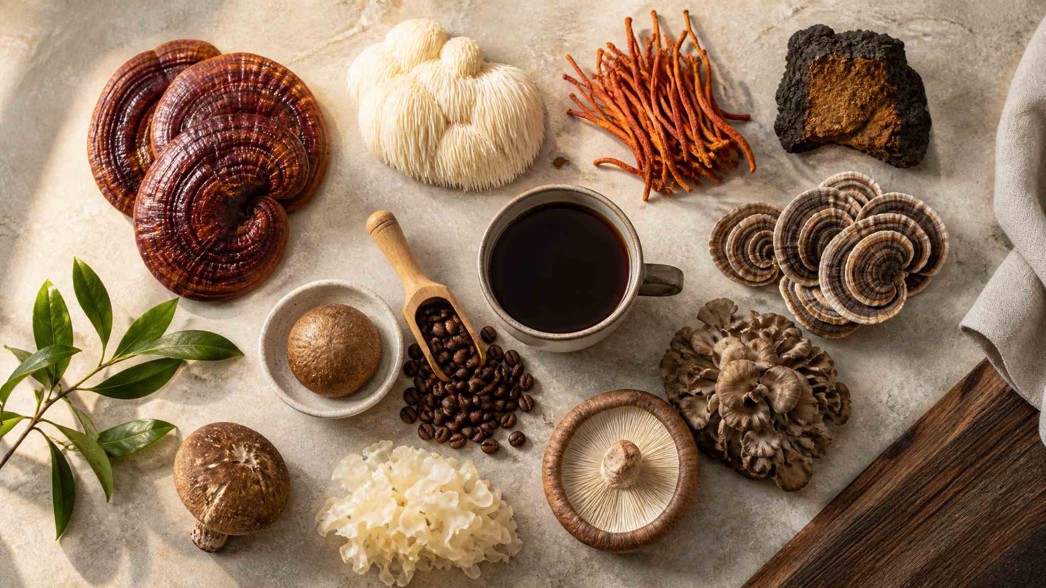 Organic Mushroom Coffee Blend 06