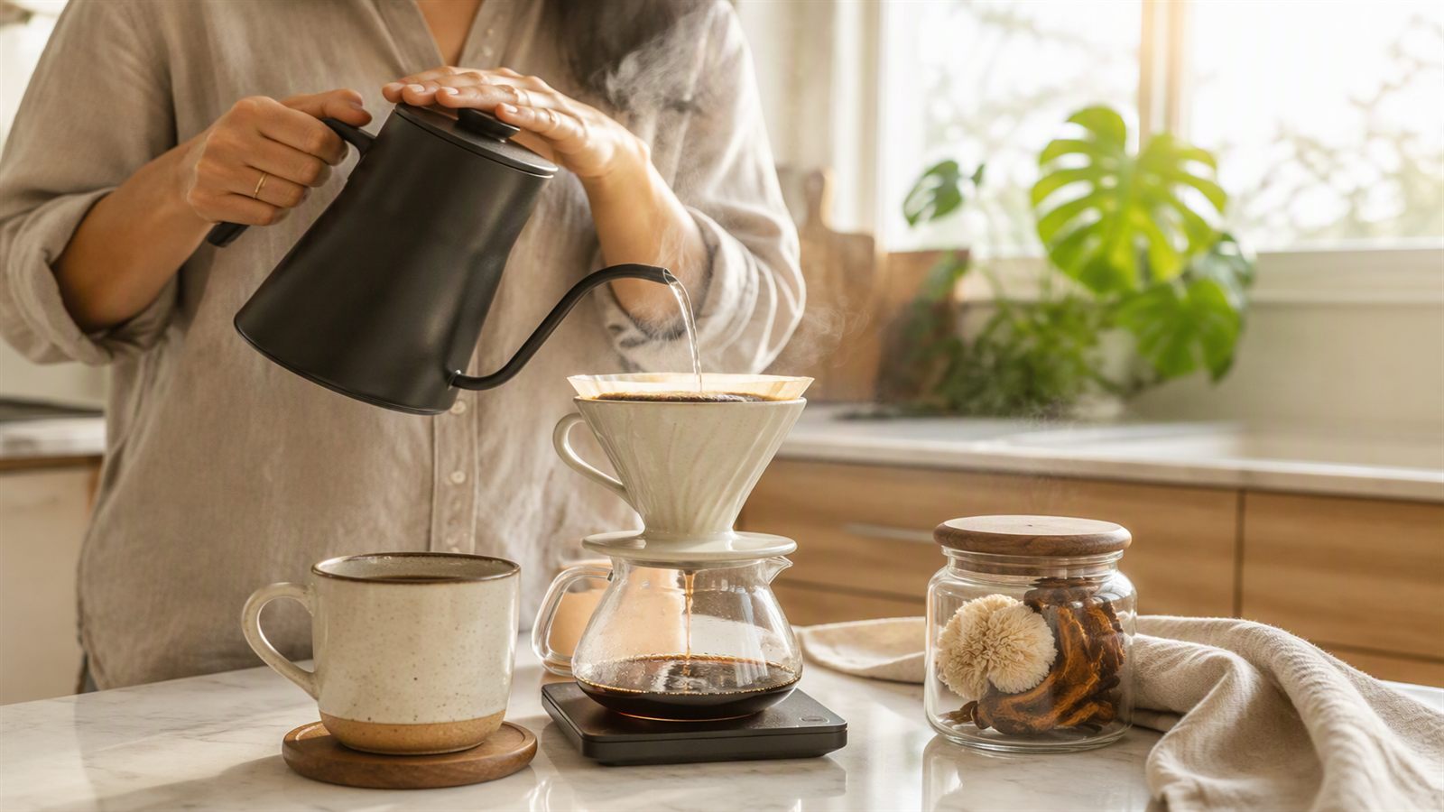 How Is Mushroom Coffee Made Daily Brewing Usage Scene
