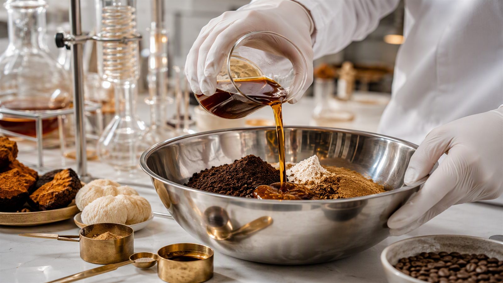 How Is Mushroom Coffee Made Extraction Manufacturing Process
