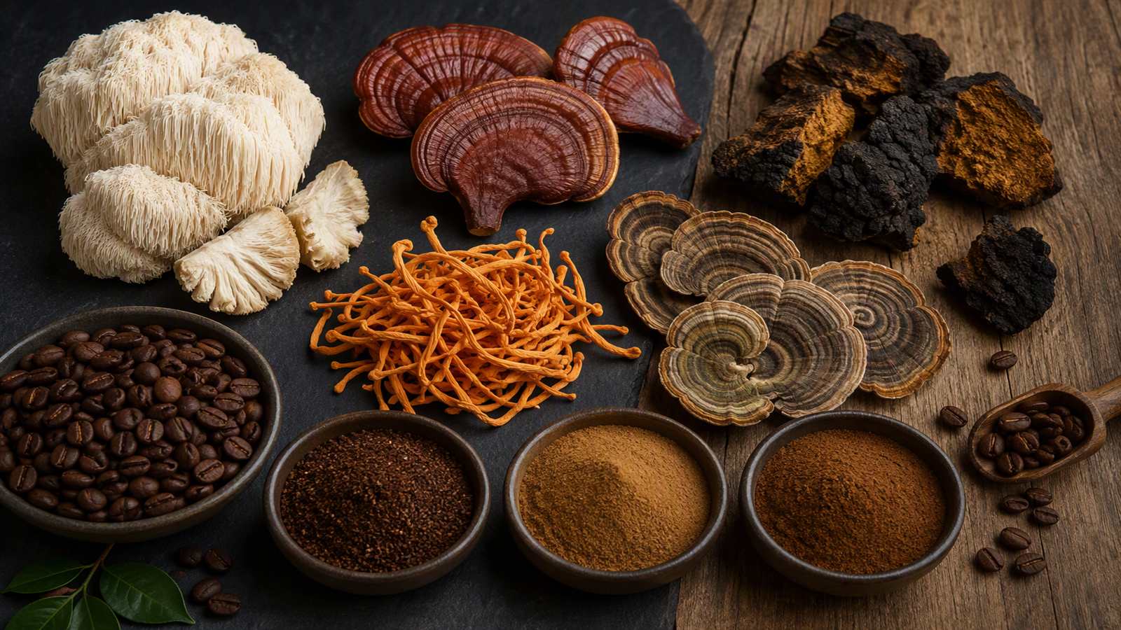 How Is Mushroom Coffee Made Raw Ingredients
