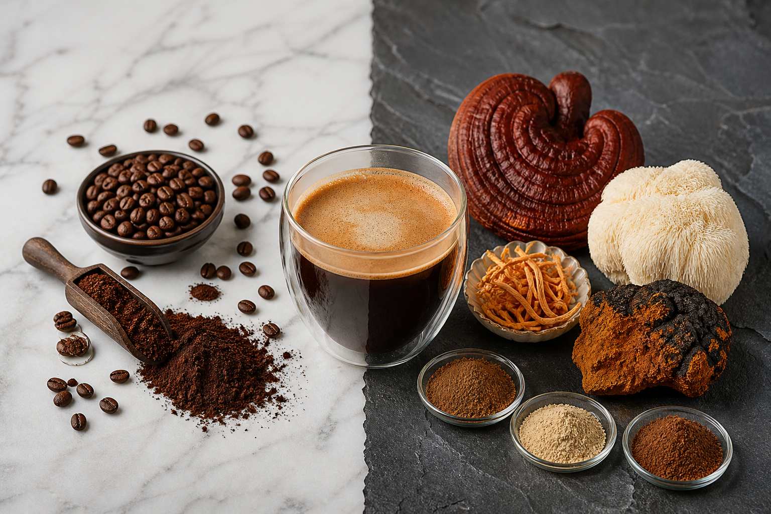 Mushroom Coffee Comparison Chart 06 Ingredients Comparison