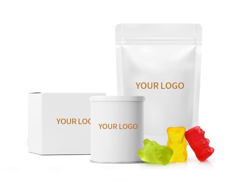 Gummies — illustrative product and packaging format